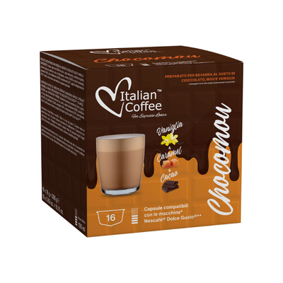 كبسولات شوكولاته بالكراميل