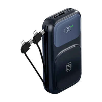 باور بانك موديل W1 - بخاصية الشحن السريع واللاسلكي