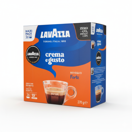 كبسولات قهوة Lavazza A Modo Mio Crema e Gusto Forte