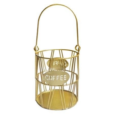 حامل كبسولات - شكل سلة